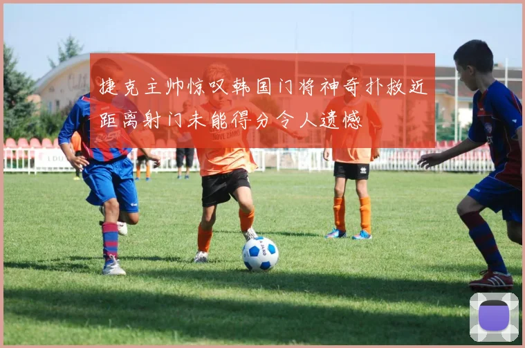 捷克主帅惊叹韩国门将神奇扑救近距离射门未能得分令人遗憾